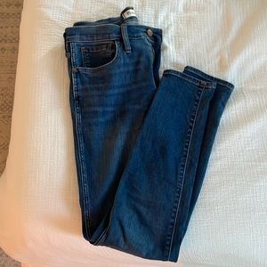 Madewell 10" high-rise roadtripper supersoft jeans in playford wash